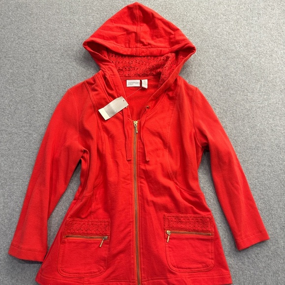 Chico's Jackets & Blazers - Zenergy by Chico’s Red Jacket